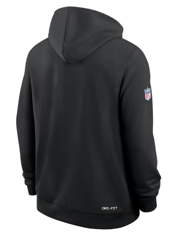 Philadelphia Eagles 2026 Black Sideline Standard Issue Pullover Hoodie