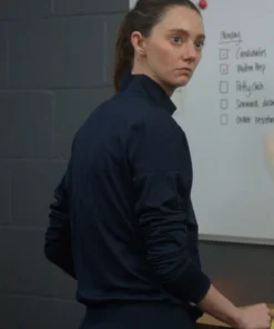 Tanya Reynolds Ted Lasso S04 Navy Blue Jacket