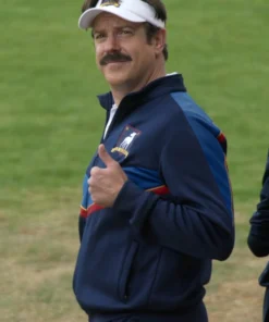 Ted Lasso S04 Jason Sudeikis Blue Tracksuit
