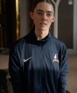 Ted Lasso Season 4 Tanya Reynolds Navy Blue Track Jacket
