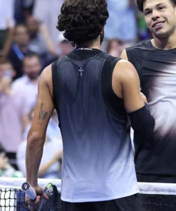 2026 US Open Carlos Alcaraz Black & Gray Tank Top