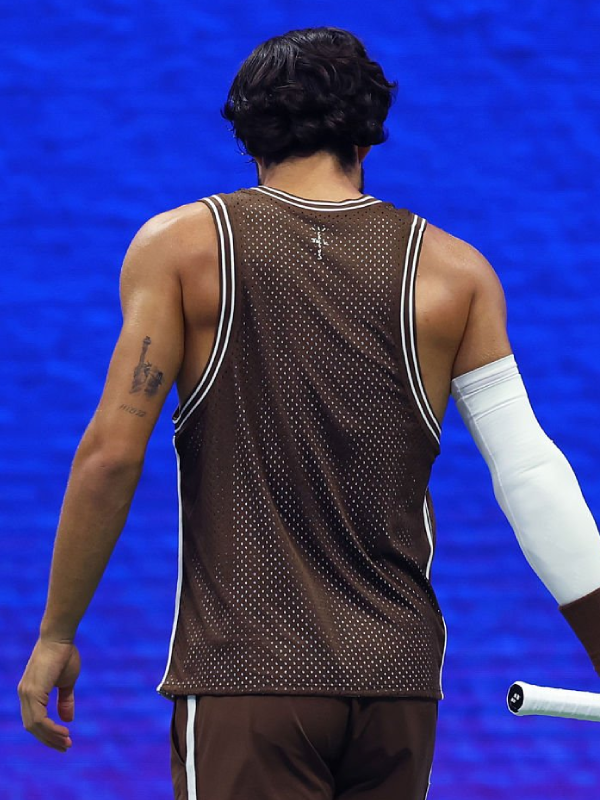 2026 US Open Carlos Alcaraz Brown Tank Top