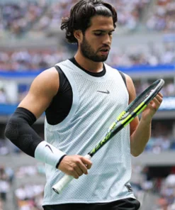 2026 US Open Carlos Alcaraz White Tank Top