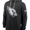 Arizona Cardinals Black 2026 Salute To Service Hoodie