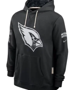 Arizona Cardinals Black 2026 Salute To Service Hoodie