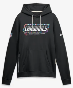 Arizona Cardinals Black Crucial Catch 2026 Hoodie
