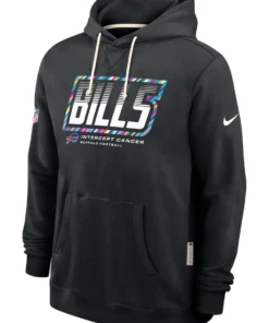 Buffalo Bills Black 2026 Crucial Catch Hoodie