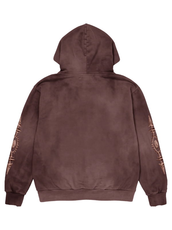 CJ x Oakley Eye Pullover Brown Hoodie