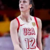 Caitlin Clark 2026 USA Basketball White FIBA Womens World Cup Jersey
