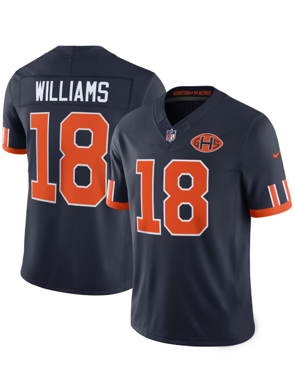 Caleb Williams Chicago Bears Rivalries 2026 Jersey