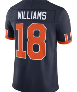 Caleb Williams Navy Chicago Bears 2026 Rivalries Collection Jersey