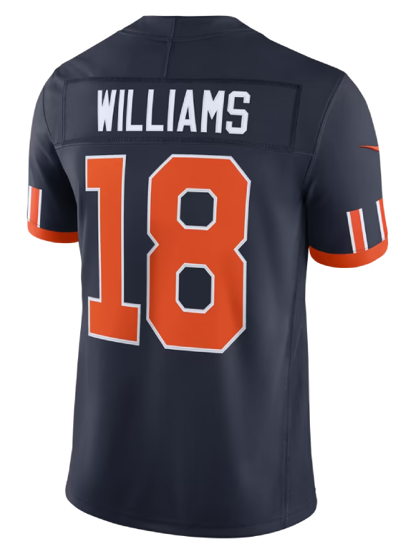 Caleb Williams Navy Chicago Bears 2026 Rivalries Collection Jersey