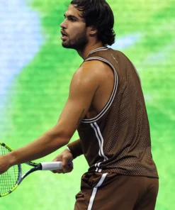 Carlos Alcaraz US Open 2026 Brown Tank Top