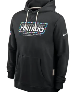 Carolina Panthers Black 2026 Crucial Catch Hoodie