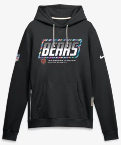 Chicago Bears 2026 Crucial Catch Black Hoodie
