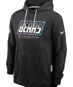 Chicago Bears Black 2026 Crucial Catch Hoodie