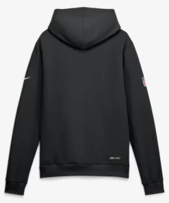 Chicago Bears Black Crucial Catch Sideline Pullover 2026 Hoodie