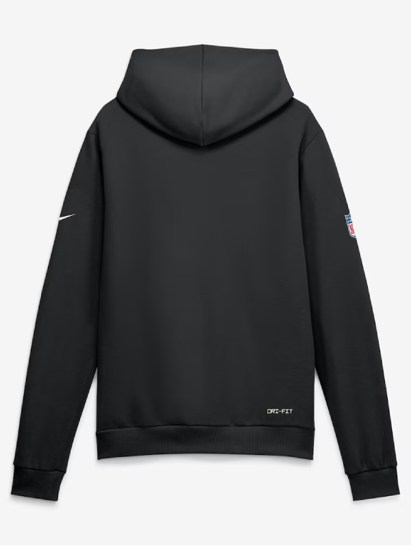 Chicago Bears Black Crucial Catch Sideline Pullover 2026 Hoodie