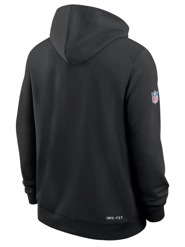 Cincinnati Bengals Black 2026 Crucial Catch Sideline Pullover Hoodie