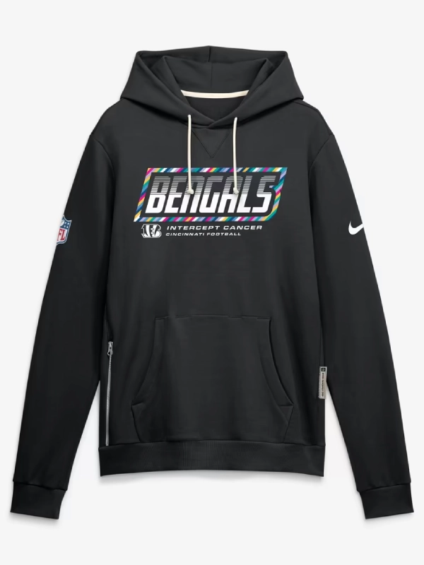 Cincinnati Bengals Black Crucial Catch 2026 Hoodie