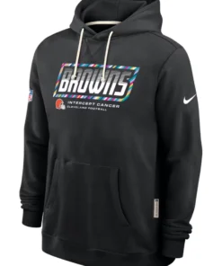 Cleveland Browns Black 2026 Crucial Catch Hoodie