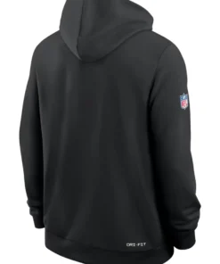 Cleveland Browns Black 2026 Crucial Catch Sideline Pullover Hoodie