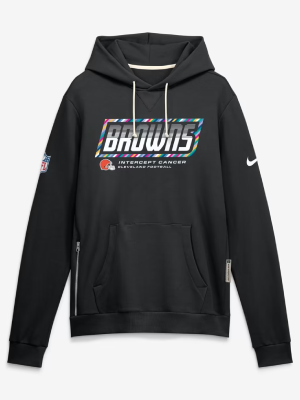 Cleveland Browns Black Crucial Catch 2026 Hoodie