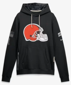 Cleveland Browns Black Salute To Service 2026 Hoodie
