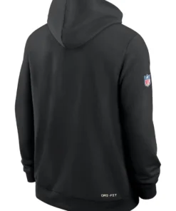 Dallas Cowboys Black 2026 Crucial Catch Sideline Pullover Hoodie