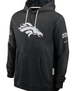 Denver Broncos Black 2026 Salute To Service Hoodie