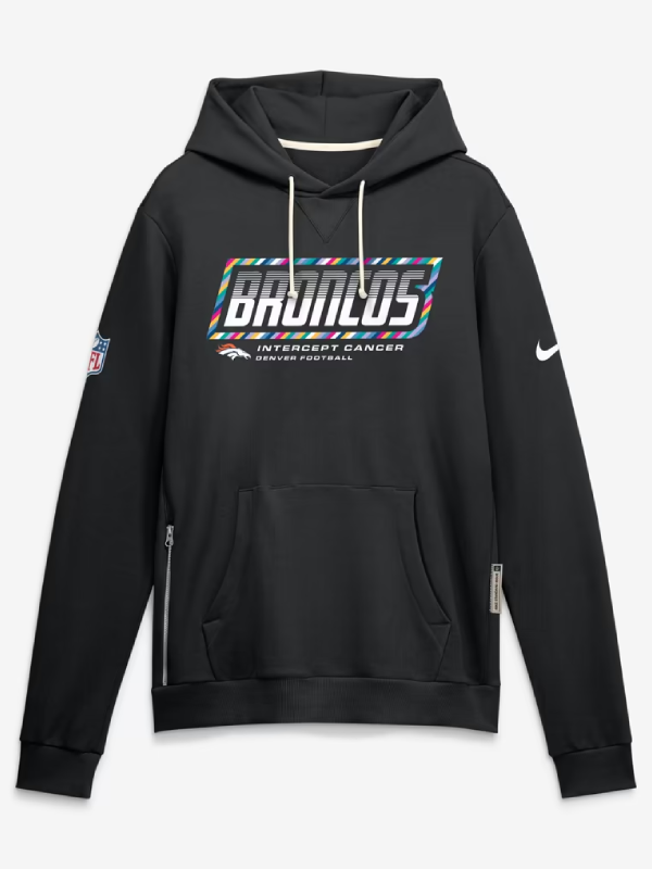 Denver Broncos Black Crucial Catch 2026 Hoodie