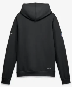 Detroit Lions Black Crucial Catch Sideline Pullover 2026 Hoodie
