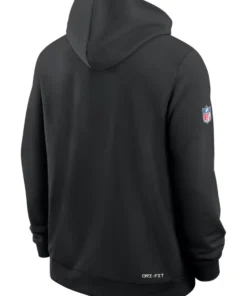 Green Bay Packers Black 2026 Crucial Catch Sideline Pullover Hoodie