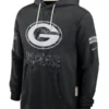 Green Bay Packers Black 2026 Salute To Service Hoodie