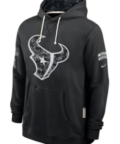 Houston Texans Black 2026 Salute To Service Hoodie