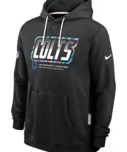 Indianapolis Colts Black 2026 Crucial Catch Hoodie