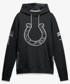 Indianapolis Colts Black Salute To Service 2026 Hoodie