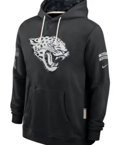Jacksonville Jaguars Black 2026 Salute To Service Hoodie