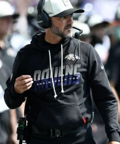 Jesse Minter Baltimore Ravens Sideline 2026 Hoodie