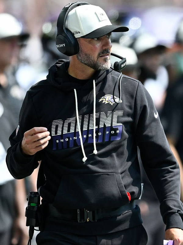 Jesse Minter Baltimore Ravens Sideline 2026 Hoodie