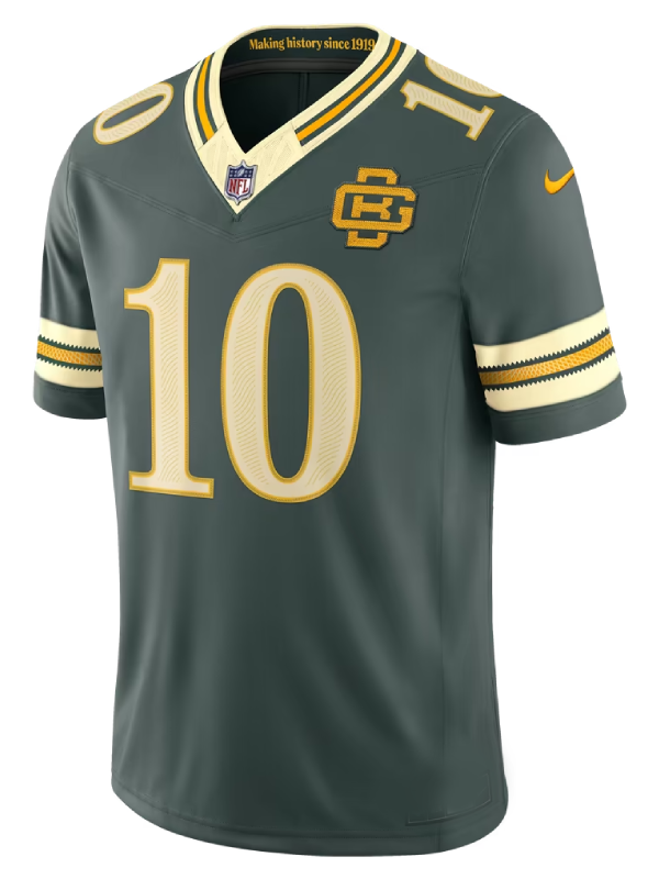 Jordan Love Green Bay Packers 2026 Rivalries Jersey