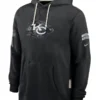 Kansas City Chiefs Black 2026 Salute To Service Hoodie