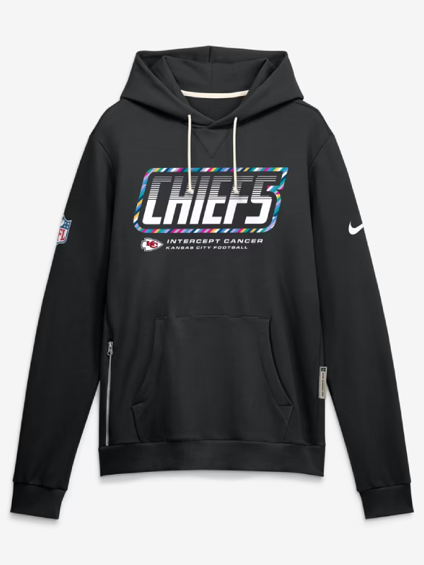 Kansas City Chiefs Black Crucial Catch 2026 Hoodie