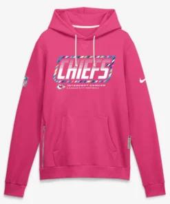 Kansas City Chiefs Pink Crucial Catch 2026 Hoodie