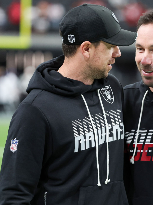 Klint Kubiak Las Vegas Raiders 2026 Sideline Black Hoodie