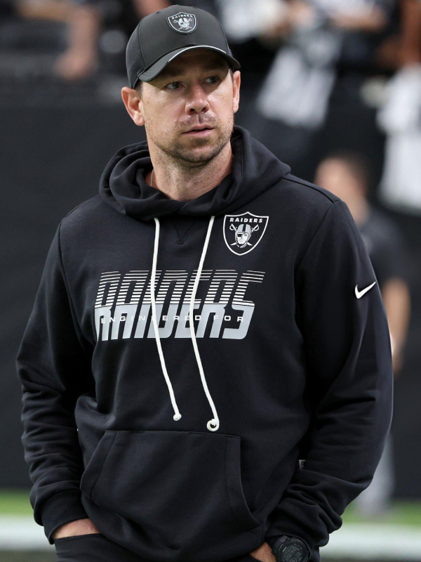 Klint Kubiak Las Vegas Raiders 2026 Sideline Hoodie