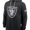 Las Vegas Raiders Black 2026 Salute To Service Hoodie