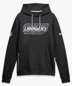 Los Angeles Chargers Black Crucial Catch 2026 Hoodie