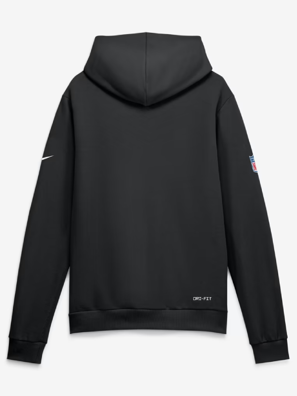 Miami Dolphins Black Crucial Catch Sideline Pullover 2026 Hoodie