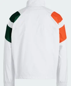 Miami Hurricanes 2001 National Championship Zip-Up Track Jacket